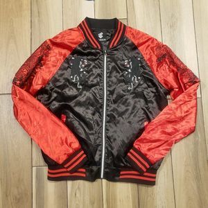 ROCAWEAR sz L Bomber Jacket
